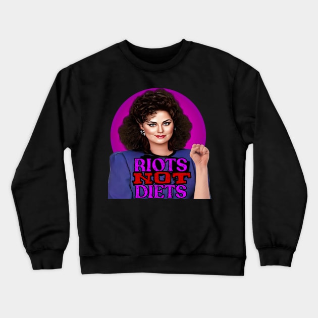 Delta Burke Crewneck Sweatshirt by Zbornak Designs